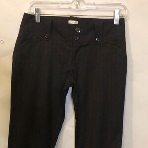 Pen-Stripe Black Straight Legs (REDESIGNED) new w/o tag